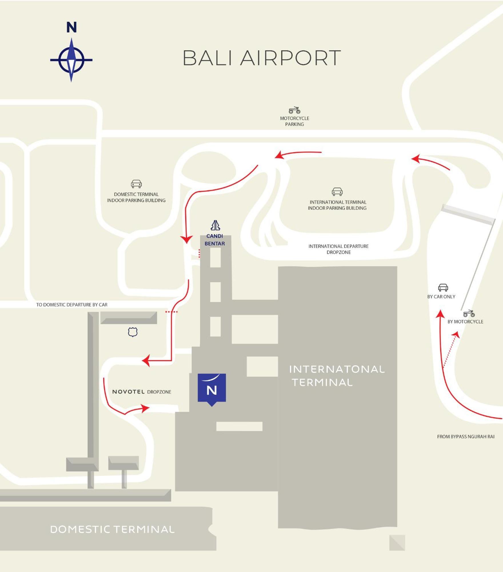 Novotel Bali Ngurah Rai Airport Kuta Lombok Dış mekan fotoğraf